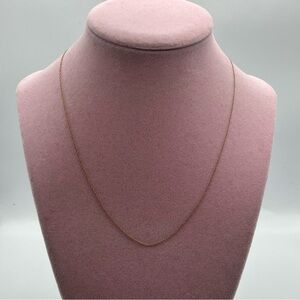 small danity 10k gold chain necklace